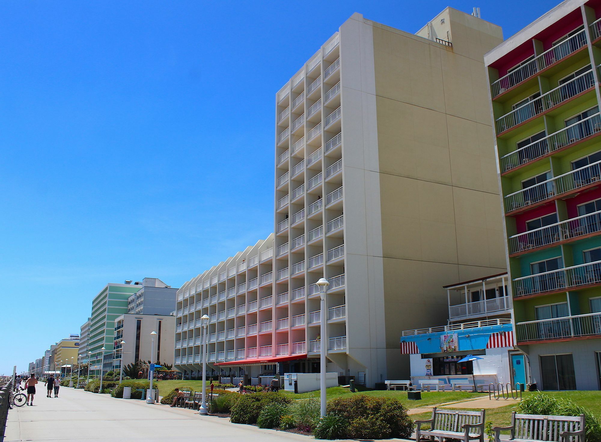 Ocean Sands Resort, Oceanfront, Virginia Beach By Vacatia Luaran gambar